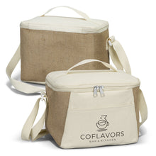 Load image into Gallery viewer, Jute Cooler Bag