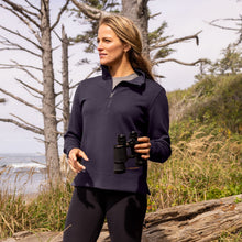 Load image into Gallery viewer, Custom printed Womens Half Zip Jacket