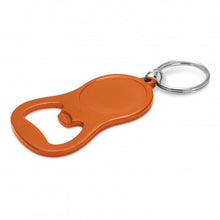Load image into Gallery viewer, Chevron Bottle Opener Key Ring
