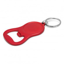 Load image into Gallery viewer, Chevron Bottle Opener Key Ring
