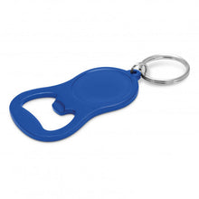 Load image into Gallery viewer, Chevron Bottle Opener Key Ring
