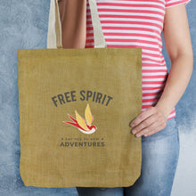 Load image into Gallery viewer, Thera Jute Tote Bag