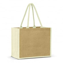 Load image into Gallery viewer, Torino Jute Tote Bag