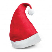 Load image into Gallery viewer, custom printed santa hat