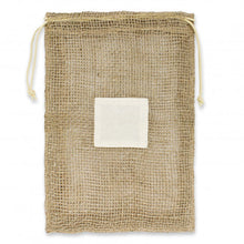 Load image into Gallery viewer, Jute Net Produce Bag