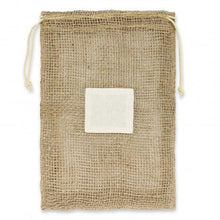 Load image into Gallery viewer, Jute Net Produce Bag