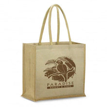 Load image into Gallery viewer, custom printed jute bag