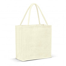Load image into Gallery viewer, Monza Jute Tote Bag - Colour Match