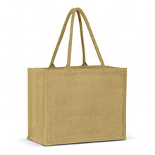 Load image into Gallery viewer, Torino Jute Tote Bag - Colour Match