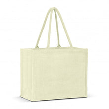 Load image into Gallery viewer, Torino Jute Tote Bag - Colour Match