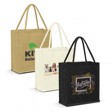 Load image into Gallery viewer, custom printed jute bag