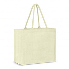 Load image into Gallery viewer, Modena Jute Tote Bag - Colour Match