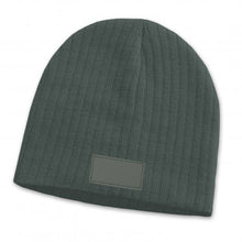 Load image into Gallery viewer, Nebraska Cable Knit Beanie with Patch