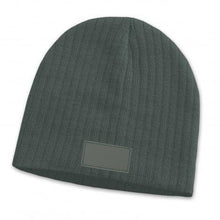 Load image into Gallery viewer, Nebraska Cable Knit Beanie with Patch