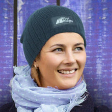 Load image into Gallery viewer, Nebraska Cable Knit Beanie with Patch