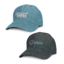 Load image into Gallery viewer, Custom printed corporate gifts Alamo Denim Cap