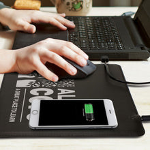 Load image into Gallery viewer, Davros Wireless Charging Mouse Mat