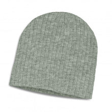 Load image into Gallery viewer, Nebraska Heather Cable Knit Beanie