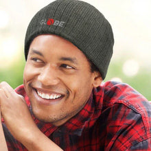 Load image into Gallery viewer, Nebraska Heather Cable Knit Beanie Patch