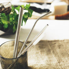 Load image into Gallery viewer, Stainless Steel Straw Set