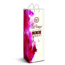Load image into Gallery viewer, Custom Printed Corporate Gifts Paper Wine Bag - Full Colour