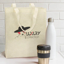 Load image into Gallery viewer, Kira A4 Natural Look Tote Bag