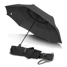 Load image into Gallery viewer, Custom printed Metropolitan Umbrella - Black for corporate gifts