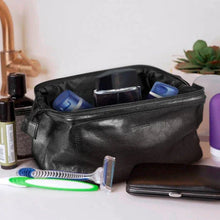 Load image into Gallery viewer, Pierre Cardin Leather Toiletry Bag