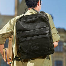 Load image into Gallery viewer, Pierre Cardin Leather Backpack