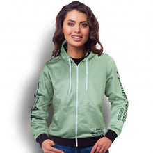 Load image into Gallery viewer, Custom Womens Sports Zipped Hoodie