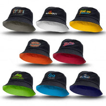 Load image into Gallery viewer, custom printed bucket hat