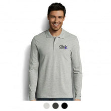 Load image into Gallery viewer, SOLS Perfect Mens Long Sleeve Polo