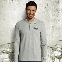 Load image into Gallery viewer, Custom printed corporate gifts Perfect Mens Long Sleeve Polo