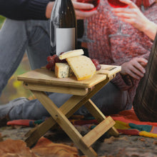 Load image into Gallery viewer, Bamboo Folding Wine Table