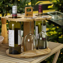Load image into Gallery viewer, Custom Printed Corporate Gifts Bamboo Wine Rack Bag