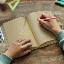 Load image into Gallery viewer, Custom Printed Corporate Gifts Omega Notebook - Kraft