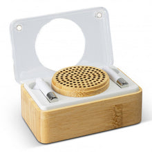 Load image into Gallery viewer, Bamboo Wireless Speaker & Earbud Set