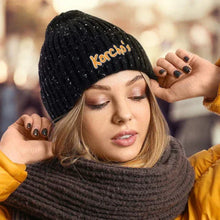 Load image into Gallery viewer, Custom printed corporate gifts Snowflake Beanie