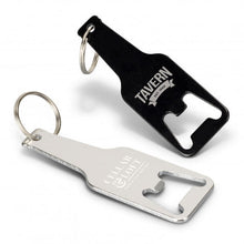 Load image into Gallery viewer, Beverage Bottle Opener Key Ring