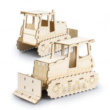 Load image into Gallery viewer, BRANDCRAFT Bulldozer Wooden Model