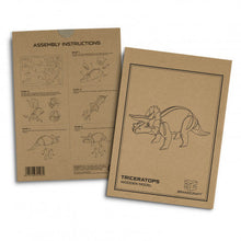 Load image into Gallery viewer, BRANDCRAFT Triceratops Wooden Model