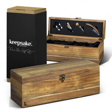 Load image into Gallery viewer, Keepsake Wine Box Gift Set
