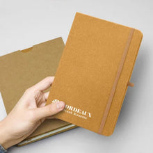 Load image into Gallery viewer, Custom Printed Corporate Gifts Recycled Hard Cover Notebook