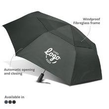 Load image into Gallery viewer, custom printed umbrellas with logo