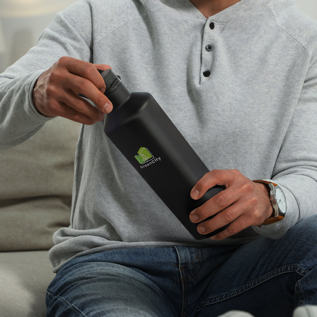 Custom vacuum bottle with logo