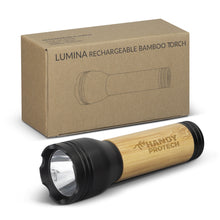 Load image into Gallery viewer, Lumina Rechargeable Bamboo Torch
