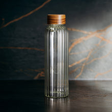 Load image into Gallery viewer, Keepsake Linear Glass Drink Bottle
