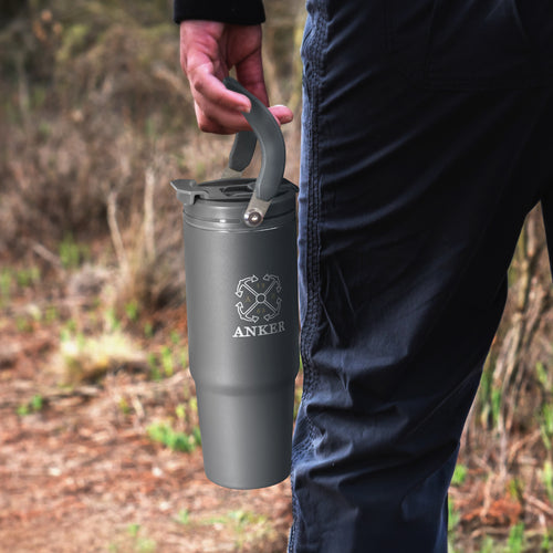 Custom printed Sentry Vacuum Mug with logo 