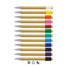 Load image into Gallery viewer, Unwind Bamboo Spinner Pen
