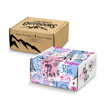 Load image into Gallery viewer, Custom printed corporate gifts Die Cut Box with Locking Lid
